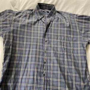 Burberry Plaid Button Shirt
